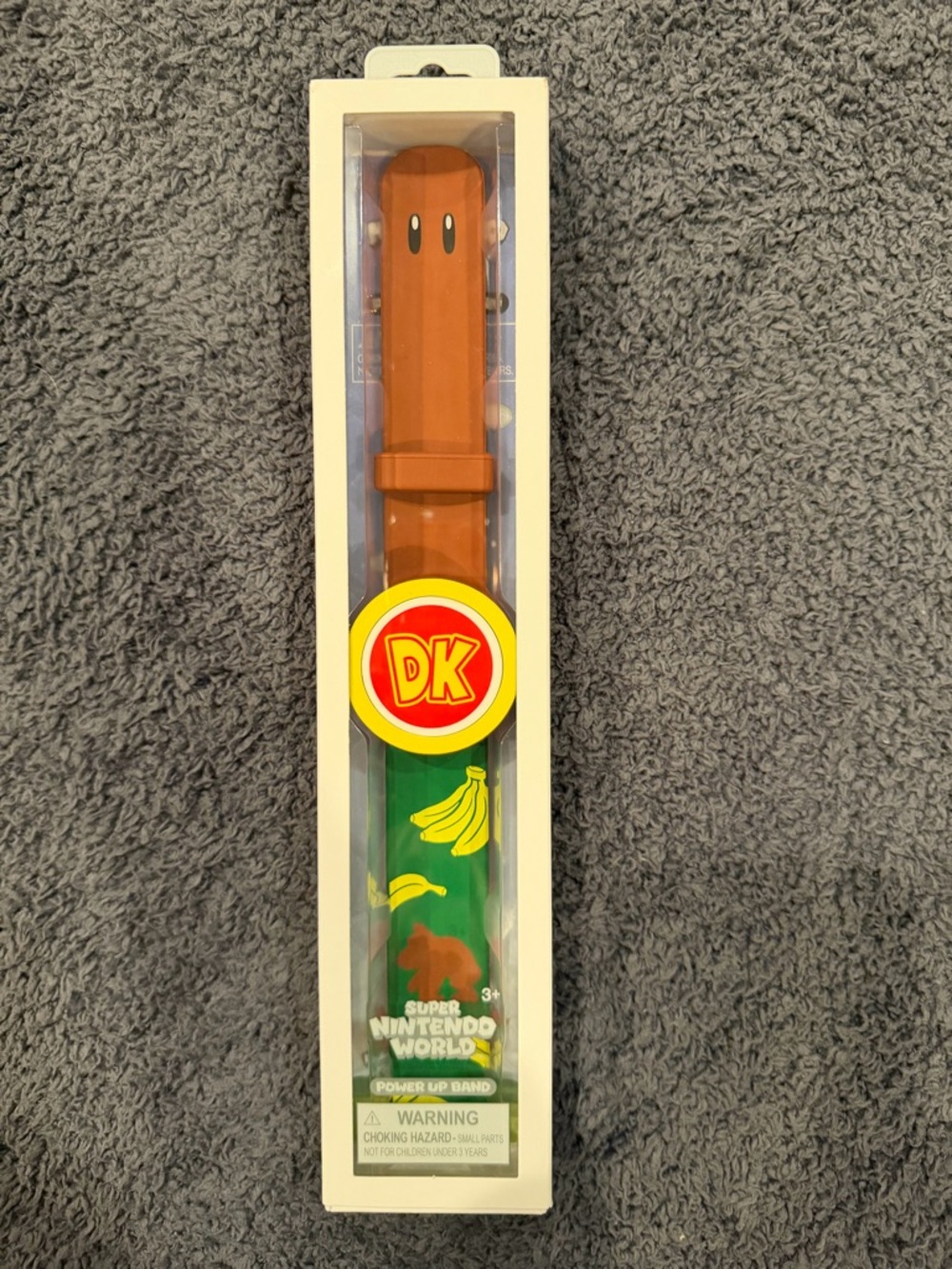 Universal Donkey Kong Super Nintendo World Power Up Band - Green & Brown